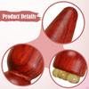 Gesichtsmassage-Werkzeug aus Holz für Augen Handheld Cellulite-Massagen Punktmassage Sandelholz Gua Sha