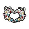 Skeleton Skull Enamel Pins Custom Christmas Decoration Brooches Lapel Badges Clothes Punk Jewelry Gift for Friends