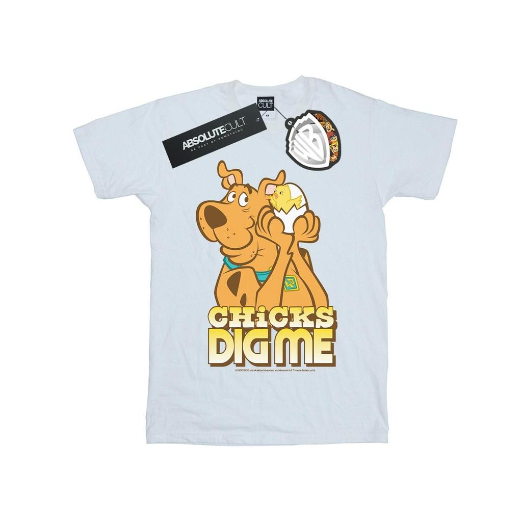 Scooby Doo Dame Bomull Boyfriend T-skjorte