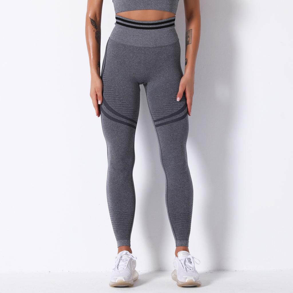 Buy Seamless Knitted Pants Yoga 
