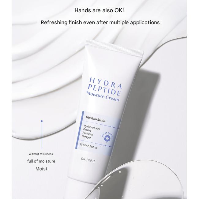 Dr. Pepti Hydra Peptide Moisture Cream (75 ml) (3 Options)