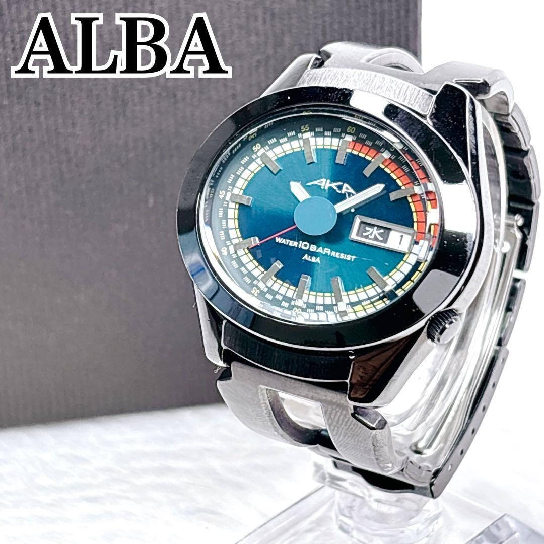ALBA AKA Vintage Quartz Watch Seiko Y2K Alba Seiko