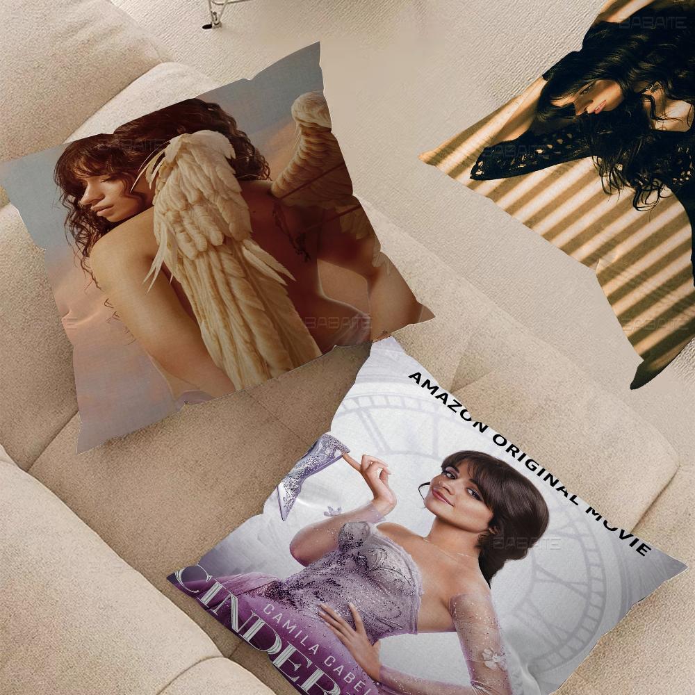 Singer C-camila C-cabello Cushion Cover Pillowcase Upholstery Sofa Throw Pillow Home Decor Pillowcas