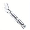 1pc Stainless Steel Pasta Spaghetti Tongs Noodle Food Comb Clip Cooking Utensils Western Restaurant Kitchen Tools Party