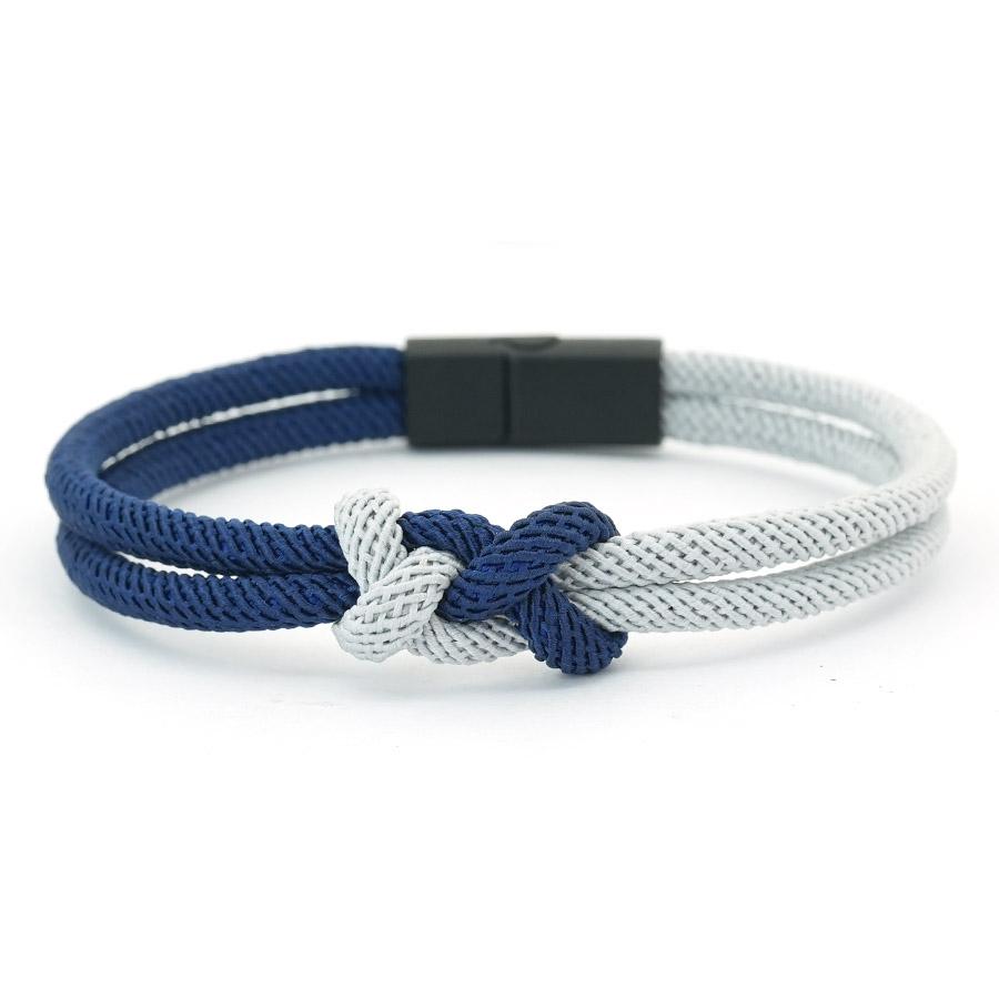 Einzigartiges Herren Seilarmband Premium Ausgewählt 4mm Schnur Spezieller Glücksknoten Tibetisches Armband Erhältlich in Mehreren Farben und Größen