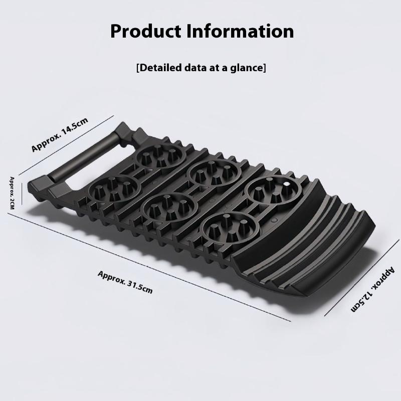 Car Tire Emergency Anti-skid Board Recovery Tracks Traction Mat Board Snow Chain Shovel Ramps Pad Off Road Accessories