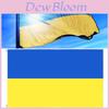Stunning Blue Yellow 3x5 Ft Ukraine Flag For House Decoration