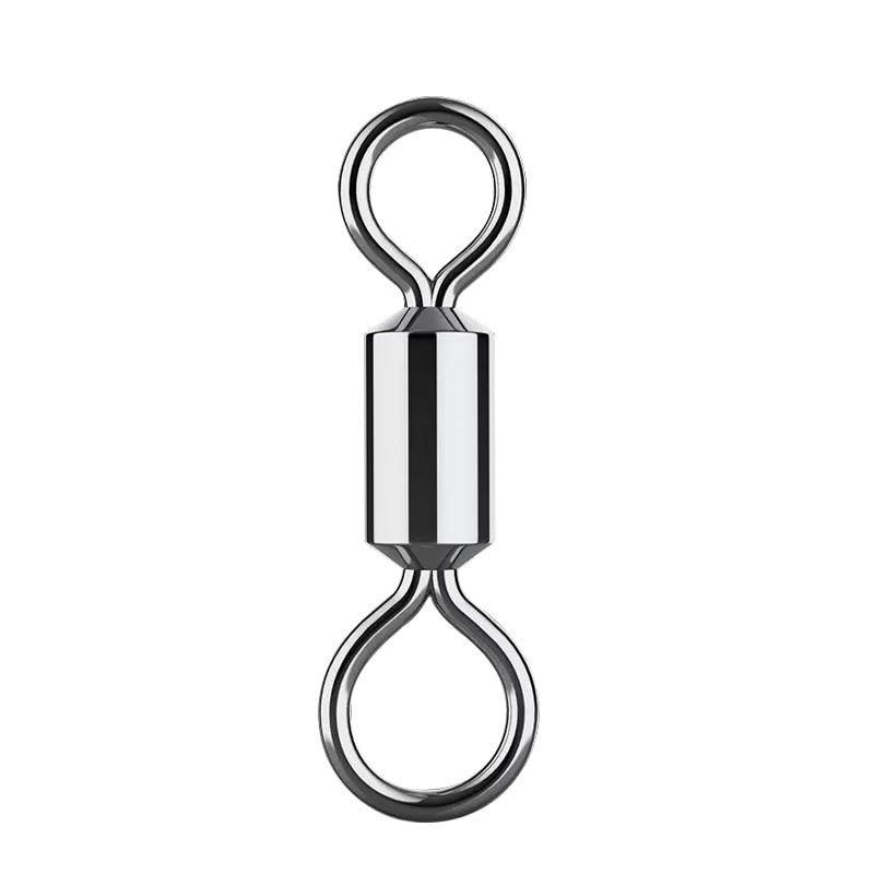Super Strong Figure 8 Alloy Ring Connector for High-Speed Fishing