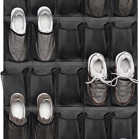 Shoe Holder Over-the-Door Storage Bag Large Rack Hanging Shoe Organizer