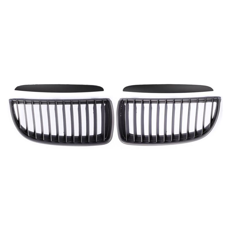 For BMW E90 E91 328i 330i 335i Pre-LCI 2005-2008 Front Kidney Grille Front Bumper Kidney Grill Auto Car Replacement Part