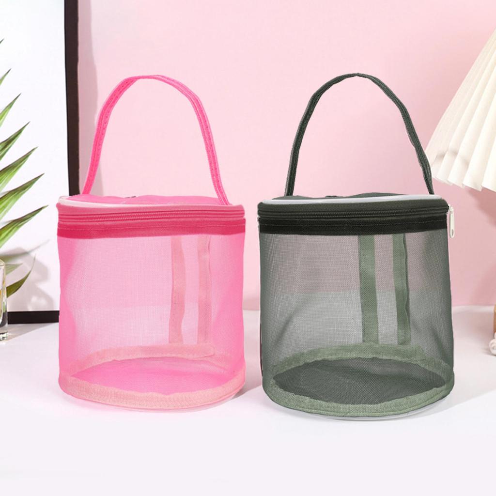 Portable Yarn Storage Bag Hollow Mesh Knitting Wool Yarn Bags Crochet Yar Handbag Organizer Weave Tools Sewing Accessories