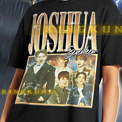 JOSHUA (SEVENTEEN) Shirt - Joshua Seventeen Vintage Shirt, Joshua Seventeen Retro 90s Tshirt, Joshua Seventeen Bootleg Tee #saf