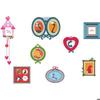 Repositionable Stickers Playful Multi Photo Frames