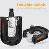 14mm Universal Foldable Aluminum Alloy Bicycle Pedal for Mountain & Road Bikes Made In China