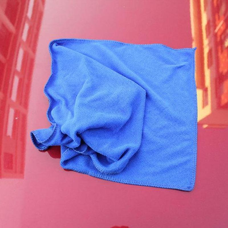Velká čistící utěrka na auto z mikrovlákna Měkká absorpční mycí prachovka do auta