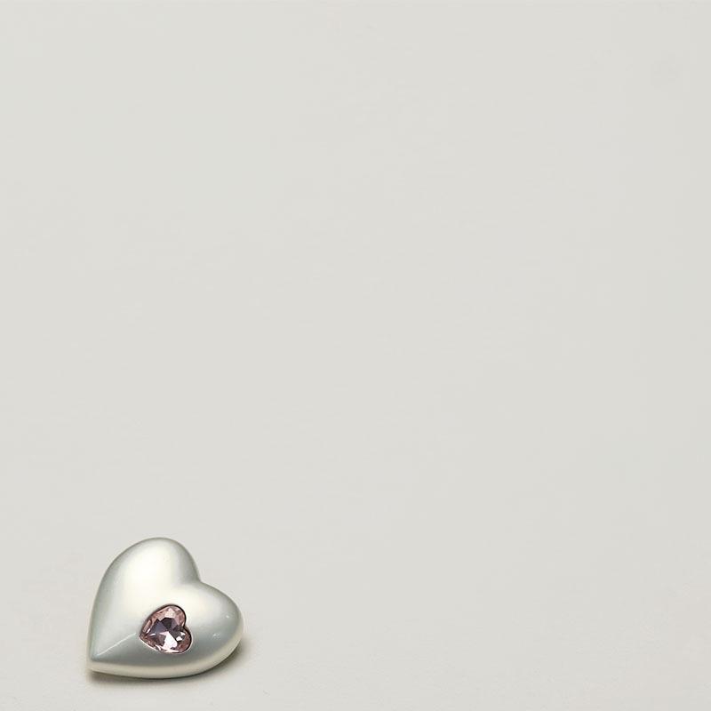 

5 шт. Металлическая пуговица с бриллиантом «Любовь» для женской одежды, кардиган в стиле знаменитости Сяосян, пуговица для пиджака, пуговица для свитера, декоративная пуговица 3 #[16mm Love Silver White Pink Diamond]