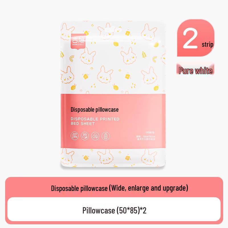 Thickened Disposable Travel Pillowcase & Duvet Cover Set for Single/Double Hotel Bedding