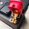 1PC Red and Blue Pull-up Battery Switch, Battery Battery Clip, Battery Power-off Protection Pile Head Quick Connection