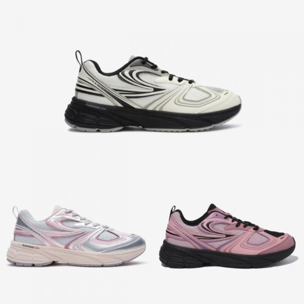 Fila Unisex Interrun   1rm02699g 651 pink black/270