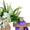 Cross Wreath Bouquet for Home Decor