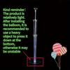 1 Plastic Balloon Table Holder, Self-standing Party Decoration Accessory, No Electricity Required, Feather-free