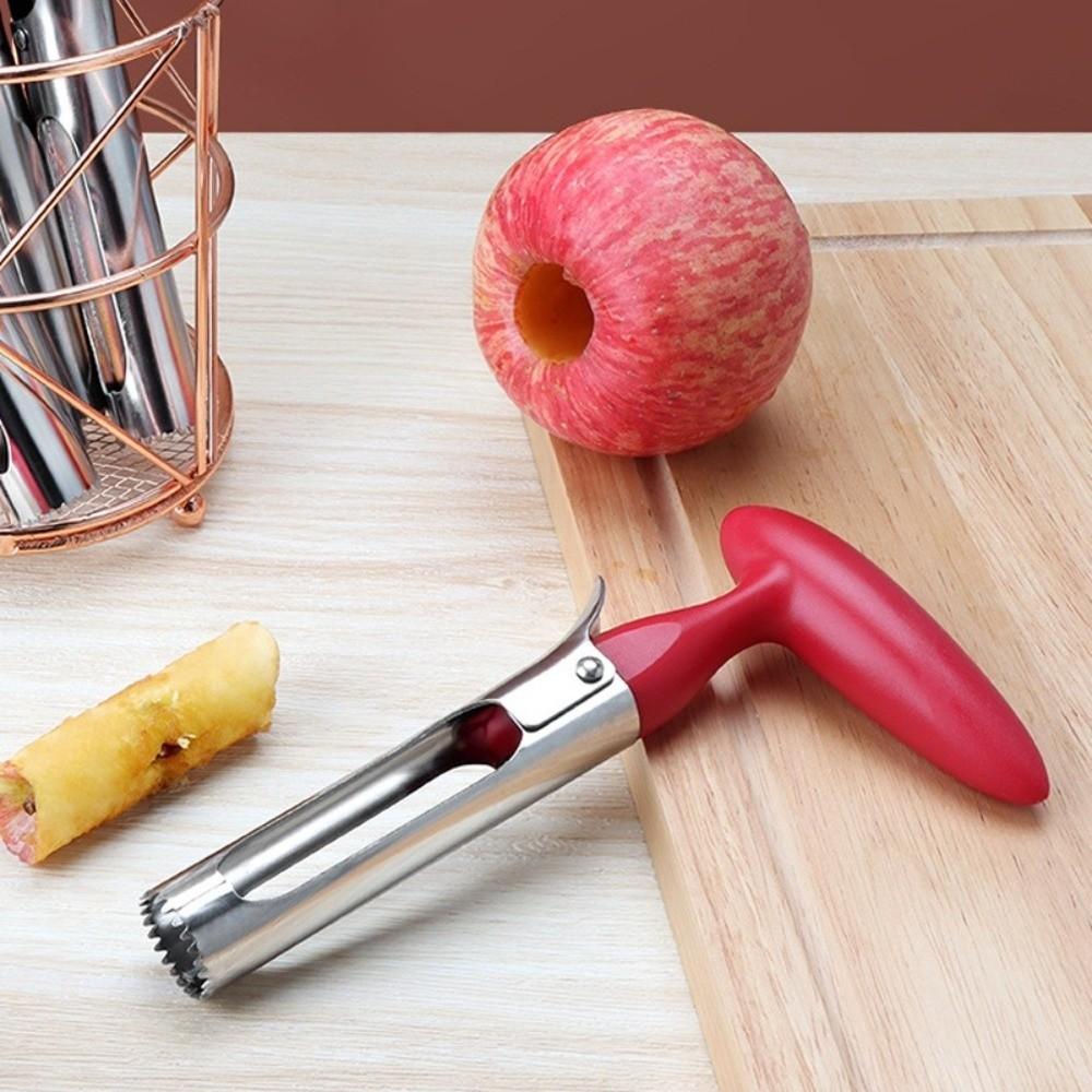 Durable Handle Fruit Corer Multi-Functional Fruit Pitter Core Remover Tool  Vegetable Processing