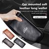 AAAMK1 For Car Men Long Wallet Cheeckbook Zipper Handbag Card Holder Mk2 Mk3 Ranger Mondeo Mk4 S-MAX Kuga Mustang Fusion