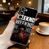 The W-Weeknd XO Phone Case For Samsung Galaxy S24 S25 S23 S22 S21 Plus S24 S25 Transparent Cover Case