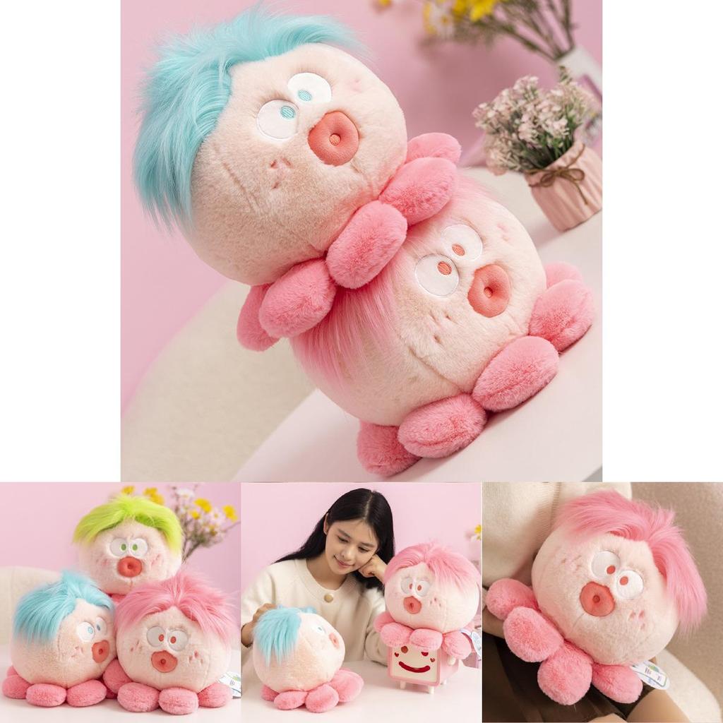 Cute Plush Octopus Doll Adorable Soft Toy With Colorful Design And Comfortable Filling