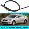 2PCS 144cm Rubber Car Roof Drip Finish Trim Moulding Seal Strips For Toyota Camry 2007 2008 2009 2010 2011 7555506030 7555606030