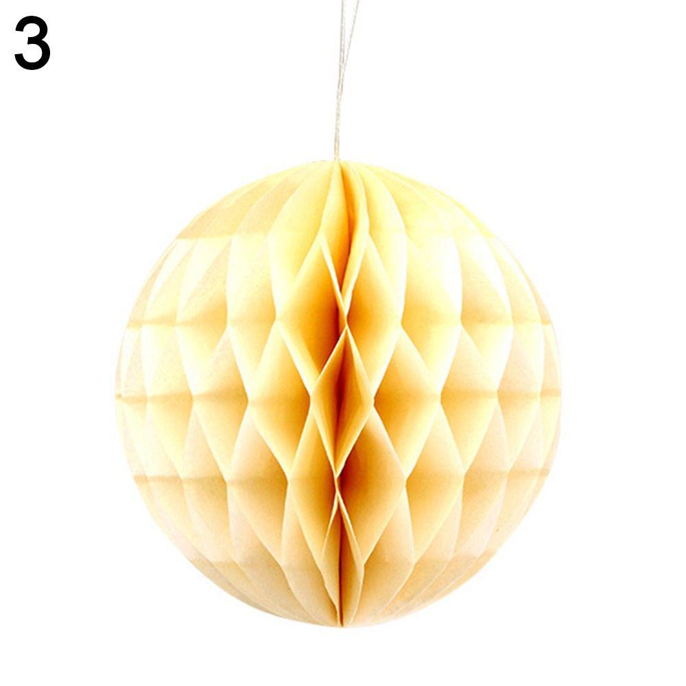 1pc 4Inch 10cm Chinese Paper Lantern Paper Pom Poms Honeycomb Balls Birthday Wedding Decor Gift Craft DIY Baby Shower Supplies