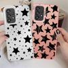 Soft Shell Case for Samsung Galaxy A26 A36 A55 A51 A56 A71 A35 A72 A73 A52 A53 A54 Five Pointed Star