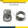 Brushless Angle Grinder: Aluminum Head Shell & Bearing Seat, Compatible with 100 Lithium Battery.