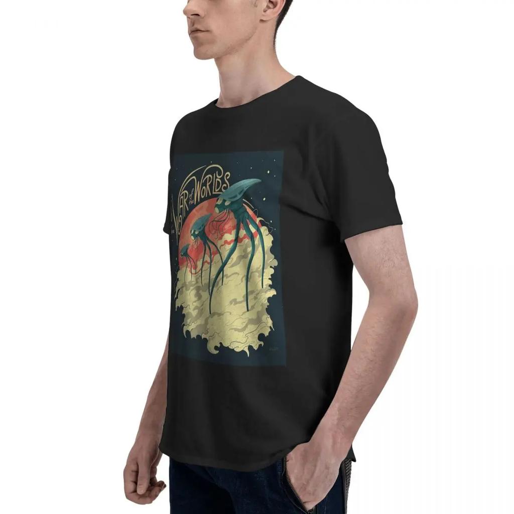 War Of The Worlds Tshirt For Unisex Cotton Oversized T Shirts Unisexs Tees Short Oneck Summer Clothes Tops S6xl