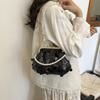Summer Chain Crossbody Bag, Exquisite Gold Trim Bag, Small Clutch Bag