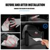AUK2  For Nissan X-trail Qashqai J10 J11 Note Juke Patrol Navara Car Storage Box Back Seat Suspension Fixing Tissue Box Center Cover