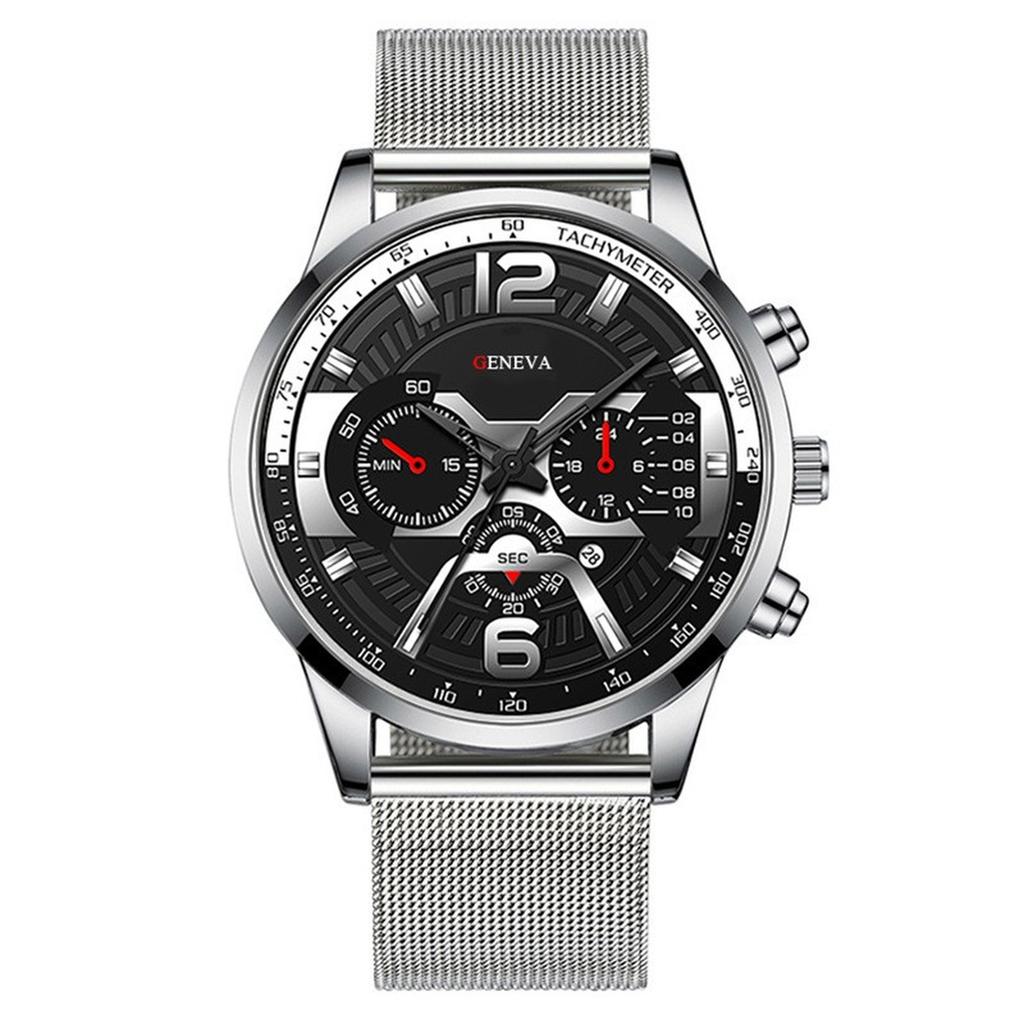 Mens Leather Business Fashion Watch Strap Watch For Gift Giving