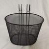 28*23*23cm Bike Front Basket Iron E-Scooter E-bike Basket Bicycle Front Handlebar Basket