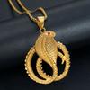 Hip Hop Iced Out CZ Cobra Snake Pendant Necklaces Male Gold Color Stainless Steel Animal Necklaces For Women Men Jewelry Gift