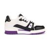 Louis Vuitton Trainer Low Top Skateboard Shoes Women's Purple 1ADHMR