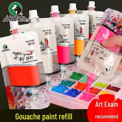 Mali Konzentrierte Gouachefarbe Nachfüllpackung - Gel-Pigment für Kunstprüfungen