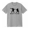 Onderkant 2 T Shirt Heren Katoen Vintage Stylish Casual Slightly Comfortable Unisex Versatile Streetwear Breathable Soft