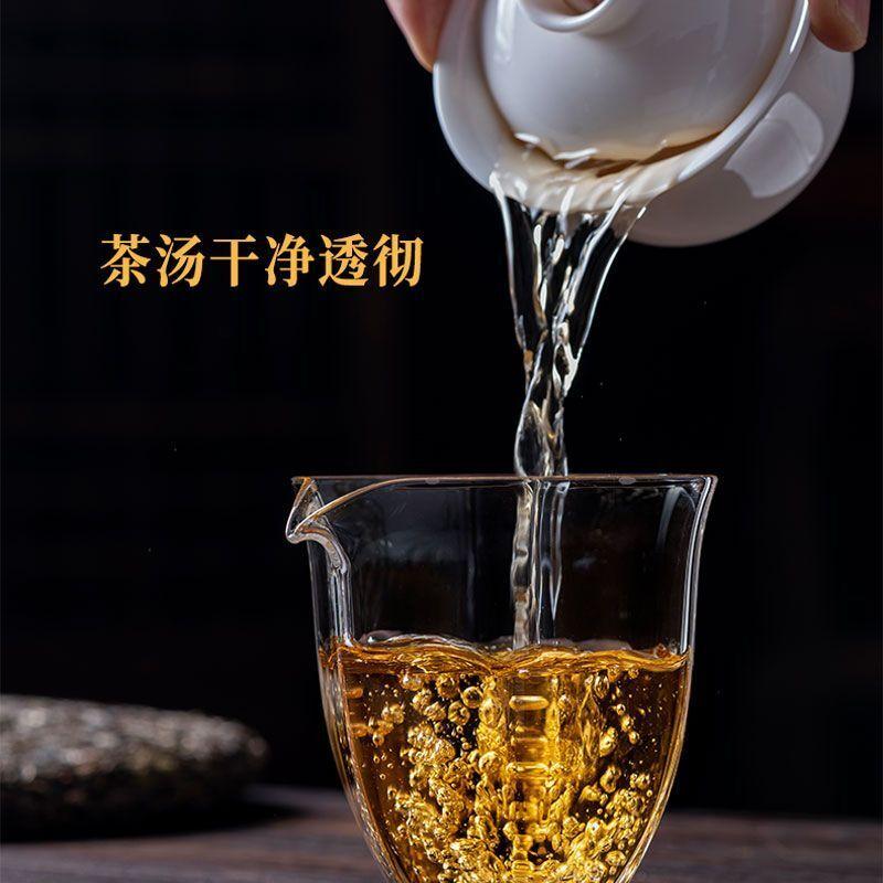 Yunnan Ancient Tree Puerh Tea Raw Tea Golden Melon Tribute Tea Yiwu 500g