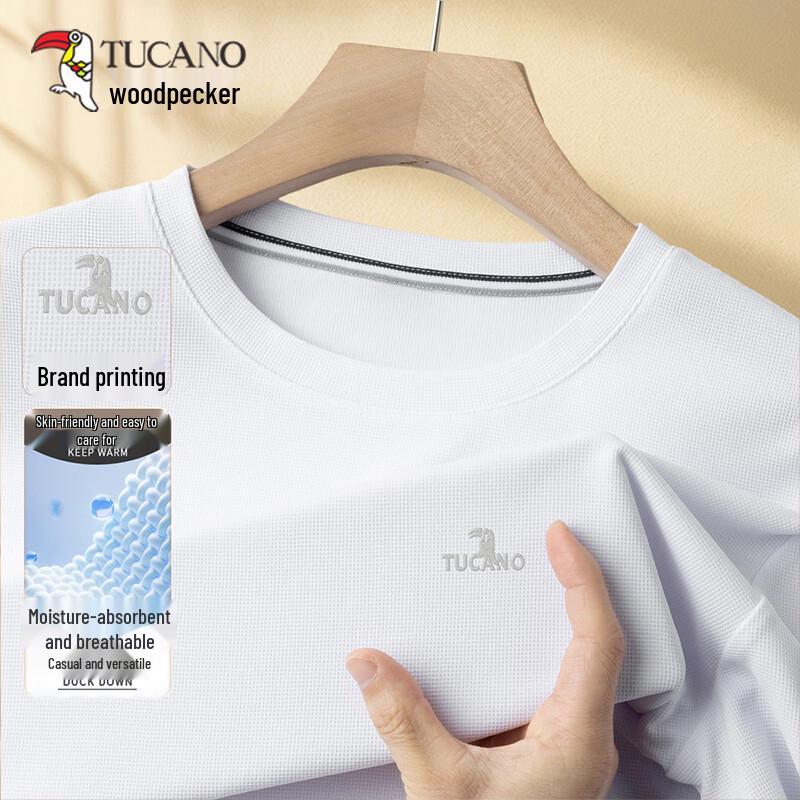 TUCANO Men s Ice Silk Cool-Touch Casual Short Sleeve T-Shirt 2XL