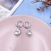 New Arrival Irregularity Baroque Pearl Dangle Earrings for Women Korea Fashion Gold Hoop Earrings Luxury Jewelry Gifts