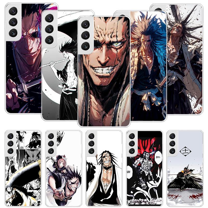Zaraki Kenpachi Bleach Phone Case For Samsung Galaxy S26 S25 Edge S24 S23 FE S22 Ultra S21 Plus S20 + Fundas Cover Coque Galaxy