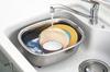 Ernest In Stainless Steel Washtub with Legs and Inner Stopper 29 X 38 X Cm [Made Japan] A-75435 Approx. 15.5
