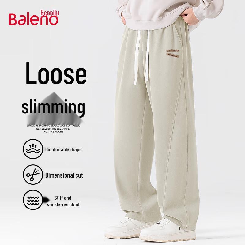 

Baleno Men s Chenille Straight-Leg Casual Pants XL