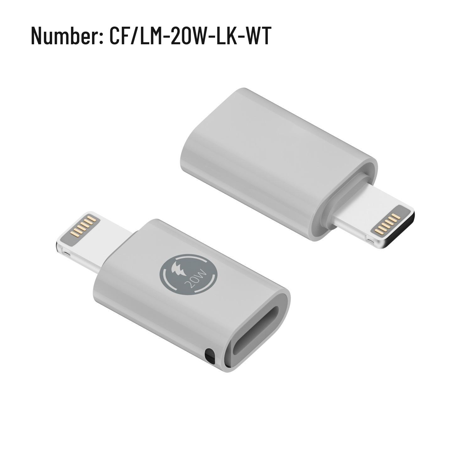 

Адаптер Type-C (мама) на Lightning (папа) для зарядки и OTG