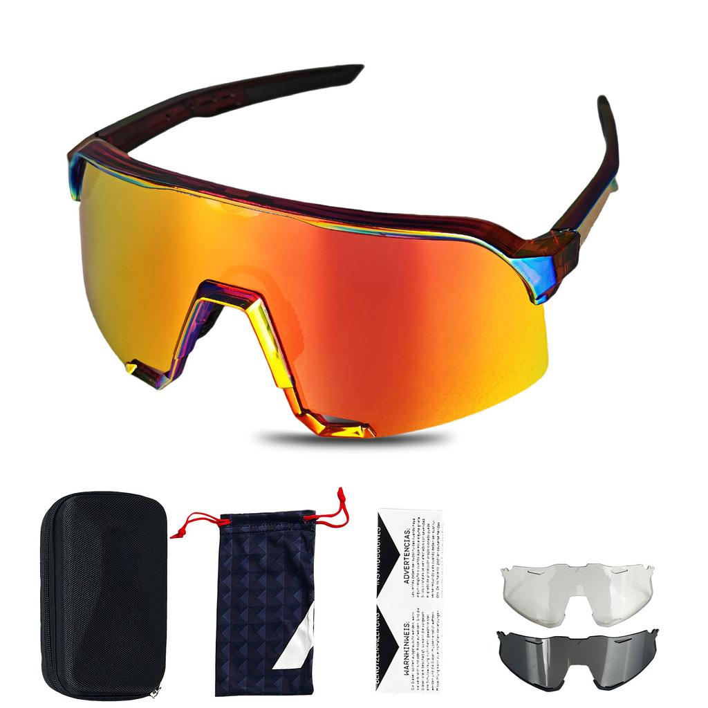 Road Running Bicycle Goggles Driving Cycling Glasses for Men Women Outdoor Sport Baseball Softball Bike